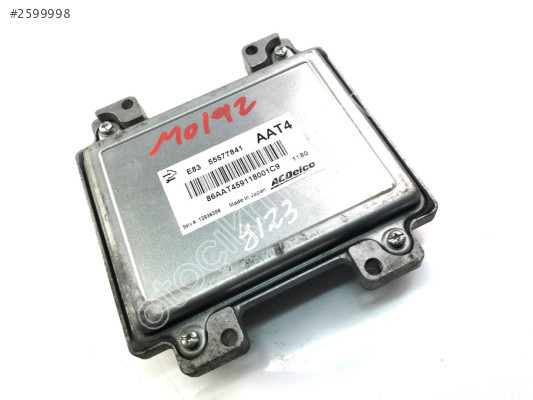 Opel Corsa D Motor Beyni 55577841 AAT4 E53 Orijinal Garantili