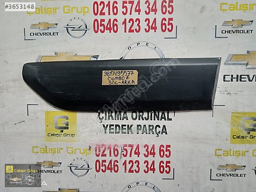 COMBO E SOL ARKA KAPI BANDI OEM 9817695577 ÇIKMA SÖKME YEDEK PAR