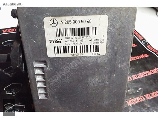 A2059005048 MERCEDES W205 ABS BEYİNİ