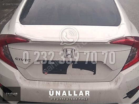 HONDA CİVİC BAGAJ KAPAĞI ve TÜM AKSAMLARI | ÜNALLAR OTO ÇIKMA |