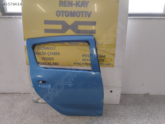 821123841R DACİA SANDERO SAĞ ARKA KAPI ORJ ÇIKMA RENKAY KOCAELİ