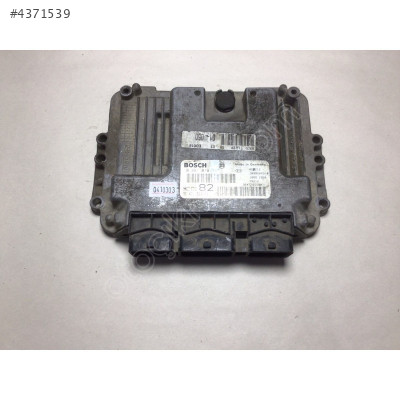 Peugeot 206 1.4 HDI Motor Beyni 0281010707 EDC16C3 9647158080