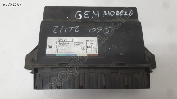 volvo s60 2012 gem modülü/beyni (son fiyat)