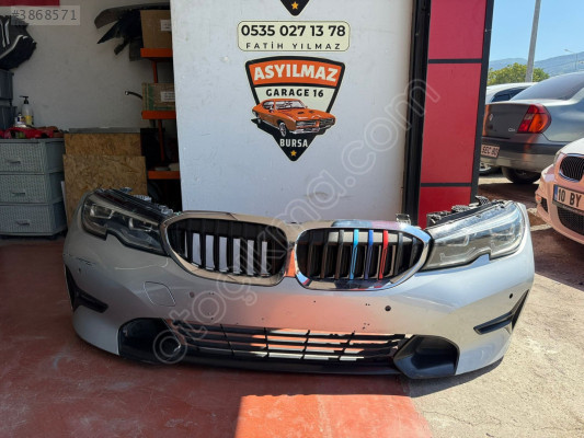 BMW 3 SERİSİ G20 ÖN TAMPON DOLU FARLI SET ORJİNAL