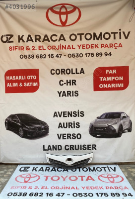 2013-2018 TOYOTA YARİS ÇIKMA ORJİNAL ÖN PANJUR