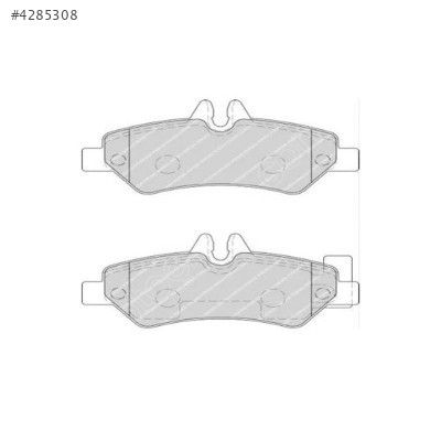 Crafter-Sprinter Arka Fren Balatası 2006-2016 2E0698451-7