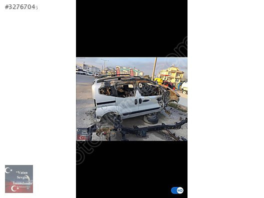 2011 MODEL FİAT FİORİNO HURDA BELGELİ ARAÇ PARÇALARI SATLIKTIR