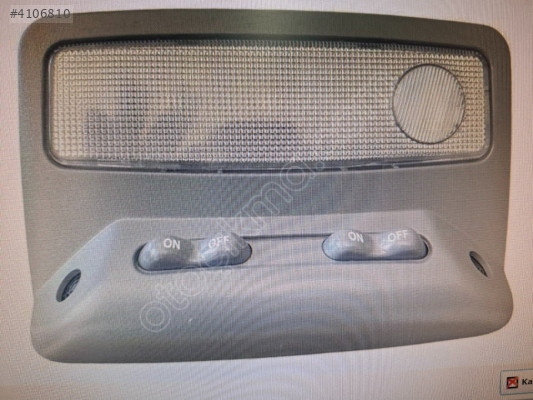 Fiat palio tavan lambası ön 735289830