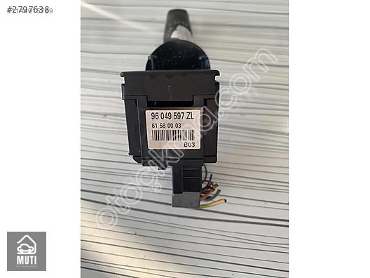 Peugeot 206 airbağ sinyal silecek kolu