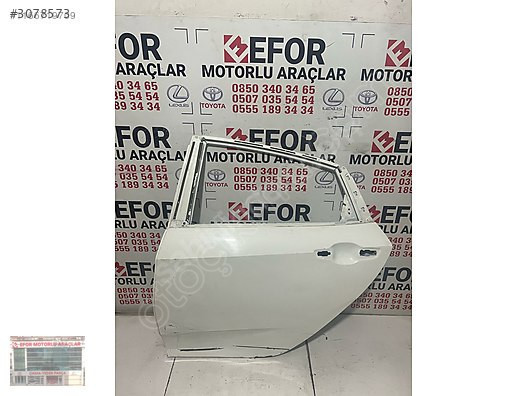 HONDA CİVİC SOL ARKA KAPI ÇIKMA ORJİNAL YEDEK PARÇA 16-21 EF