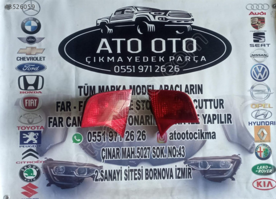 AUDİ A4 B7 ORJINAL CIKMA SAĞ SOL İÇ STOP