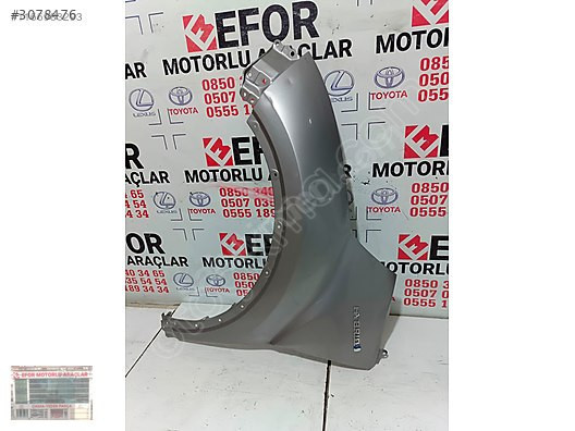 TOYOTA CHR SOL ÖN ÇAMURLUK ÇIKMA ORJİNAL YEDEK PARÇA 16-23 EF