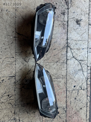 Volkswagen Golf 7 Sağ Sol Far Çıkma Orijinal