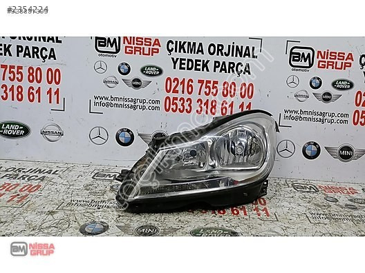 MERCEDES W204 C SERİSİ HALOGEN SOL FAR ORJİNAL ÇIKMA YEDEK