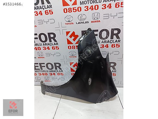 TOYOTA YARİS SOL ÖN ÇAMURLUK ORJİNAL ÇIKMA YEDEK PARÇA 07-10