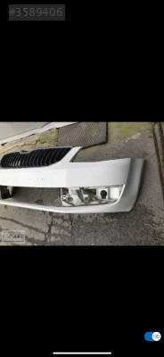 2013-2016 SKODA OCTAVİA ÖN TAMPON ORJİNAL ÇIKMA