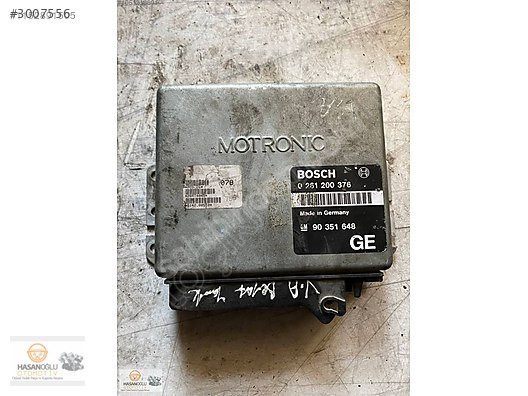 OPEL VECTRA 0261200376 GE 90351648 MOTOR BEYNİ