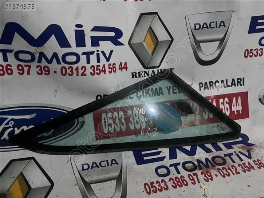 Renault R21 sag arka kelebek camı