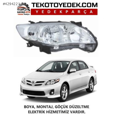 COROLLA ÖN FAR SAĞ SOL 2011 VE ÜZERİ / KAMPANYA