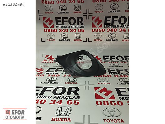 TOYOTA COROLLA SIFIR SİS FAR KAPAK 10-12 OEM NO: 81482-12130