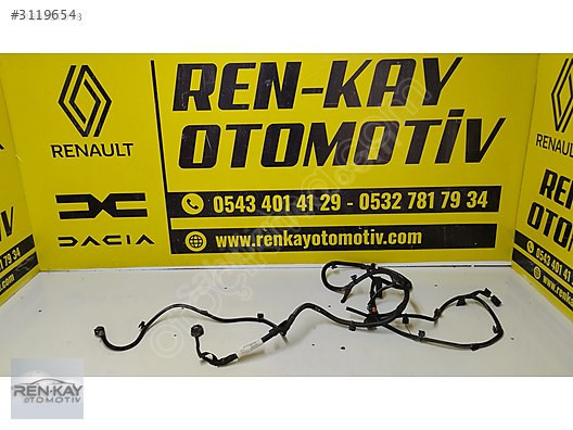 240157082R RENAULT CLİO 5 ARKA TAMPON PARK SENSÖRÜ TESİSATI ORJ