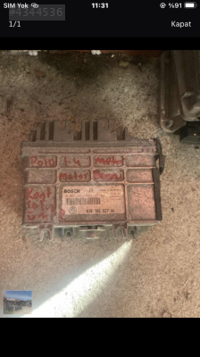 Volkswagen pollo 1.4 motor beyni