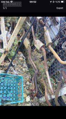 Nissan navara orta susturucu