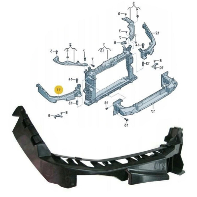 6F0807572 SEAT İBİZA & FR SAĞ FAR ALT BRAKETİ