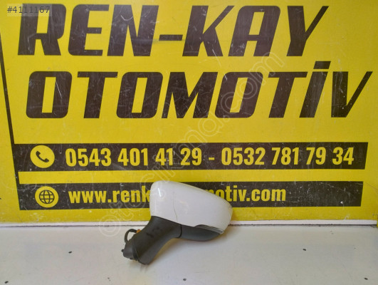 12853480 RENAULT CLİO 4 LED SİNYALLİ SOL AYNA ORJ ÇIKMA RENKAY