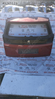 PEUGEOT 3008 BAGAJ KAPAĞI 1617409480 ORJİNAL ÇIKMA YEDEK PARÇA