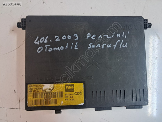 PEUGEOT 406 UCH BEYNİ 2000 BENZİNLİ OTOMATİK