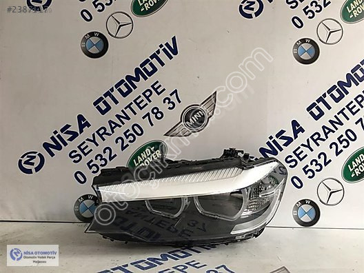 BMW G30 5 Serisi Sol Ledli Far - Orjinal Çıkma Ürün 7439