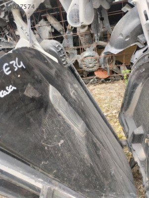 BMW E34 5 kasa sol arka kapı dış kol ve cam