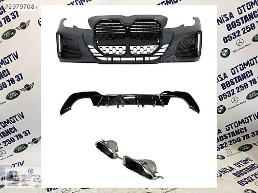 BMW 3 SERİSİ G20 KASA G22 DÖNÜSÜM BODY KİT PİANO BLACK ÇERÇEVELİ