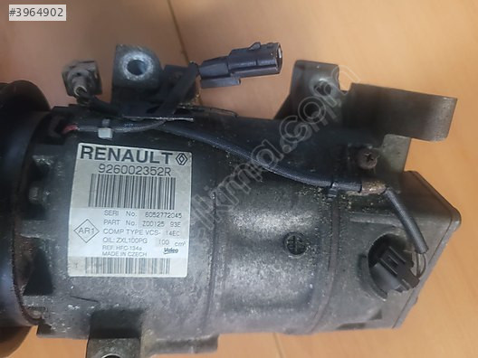 926002352R RENAULT CLİO 4 / CAPTUR KLİMA KOMPRESÖRÜ