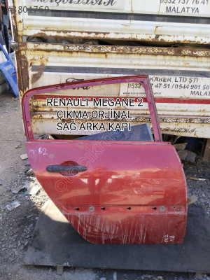 RENAULT MEGANE 2 HATCHBACK ÇIKMA ORJİNAL SAĞ ARKA KAPI