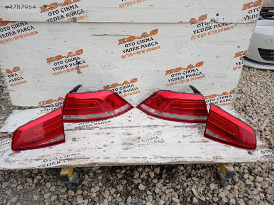 VOLKSWAGEN PASSAT B8 SAĞ SOL İÇ DIŞ STOP ÇIKMA ORJİNAL 2015-2019