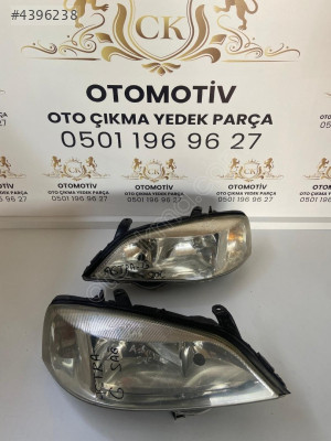 OPEL ASTRA G SAĞ-SOL FAR TAKIM ORJİNAL ÇIKMA