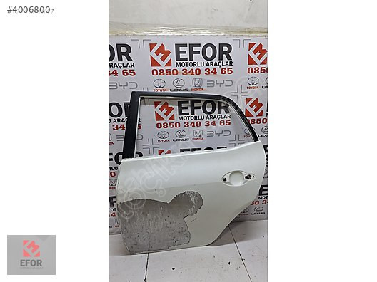TOYOTA AURİS SOL ARKA KAPI ORJİNAL ÇIKMA YEDEK PARÇA 07-12