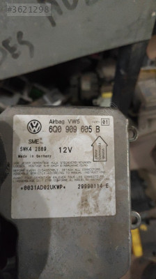 6Q0 909 605 B 5WK42869 VOLKSWAGEN B5 PASSAT ÇİN AİRBAG BEYNİ