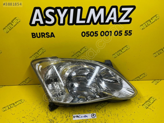 TOYOTA CORALLA SAĞ FAR (ORİJİNAL)