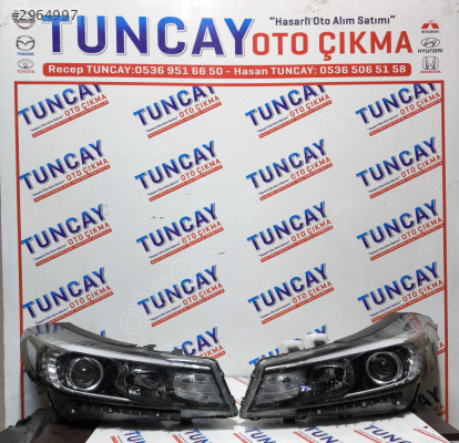 KİA CERATO SAĞ LEDLİ MERCEKLİ FAR 2016-2019 ÇIKMA YEDEK PARÇA