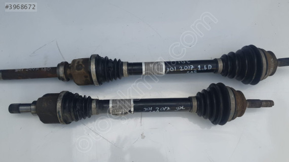 peugeot 301 2017 1.6 sağ sol aks (son fiyat)