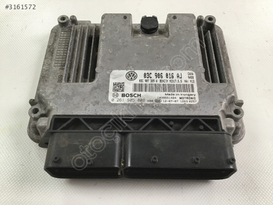 VW Golf 1.4 Motor Beyni 03C906016AJ - 0261S05808 - MED17.5.5