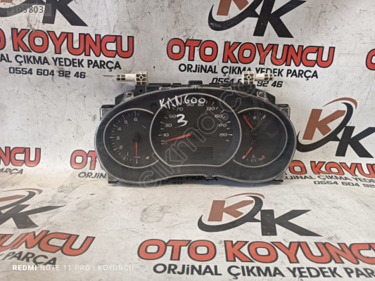 Renault Kangoo 3 gösterge saati orijinal çıkma