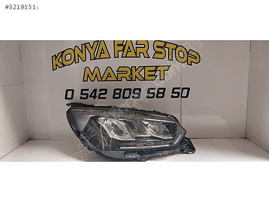 Peugeot 208 Orjnal Sağ Far