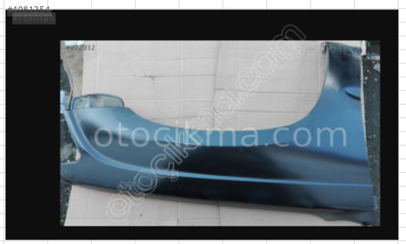 TOYOTA HİLUX LN 145 *SAĞ ÖN ÇAMURLUK* 1998 - 2001