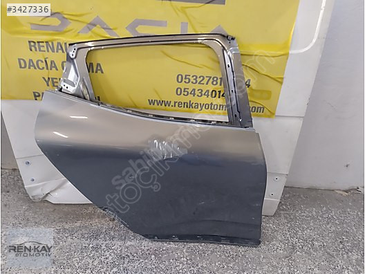 RENAULT CLİO 5 SAĞ ARKA KAPI GRİ ORJ ÇIKMA RENKAY OTO KOCAELİ