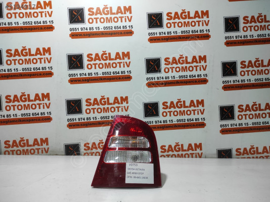 SKODA OCTAVİA ÇIKMA SAĞ ARKA STOP OEM; 08-665-1903R