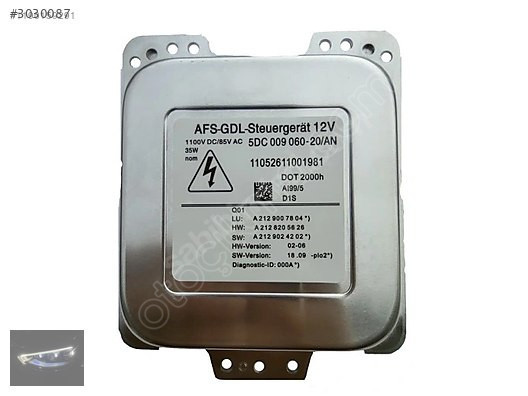 MERCEDES E-SINIFI W212 2009-2012 FAR BEYNİ 5DC009060-20